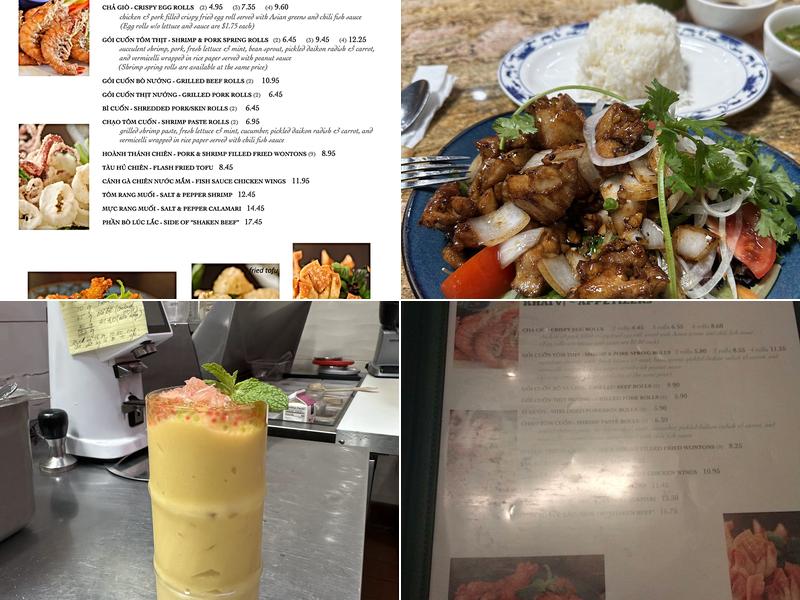 Pho Ha Vietnamese Restaurant Menu