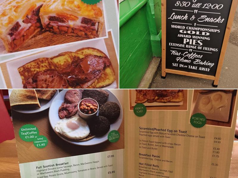 Susi's Taste of The Trossachs Ltd Menu