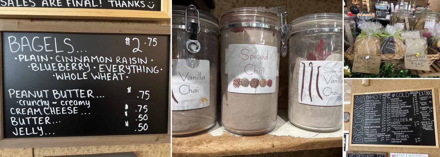 Wheeling Coffee Shoppe Menu