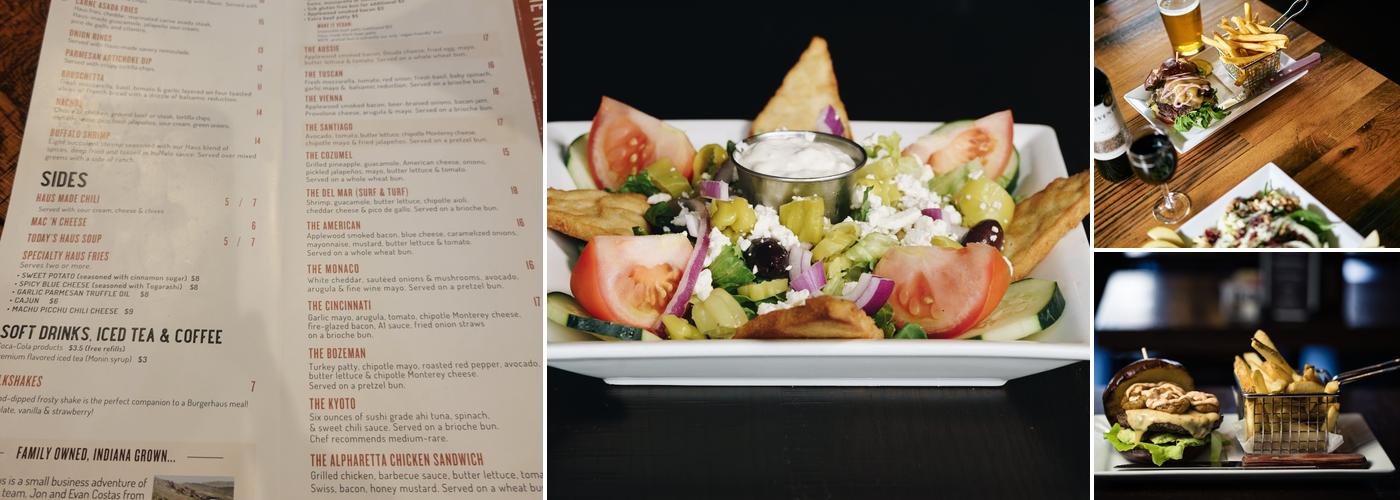 Burgerhaus Menu