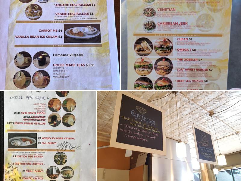 Conscious Kitchen Menu