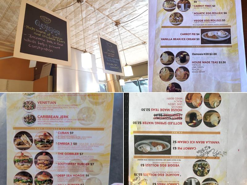 Conscious Kitchen Menu