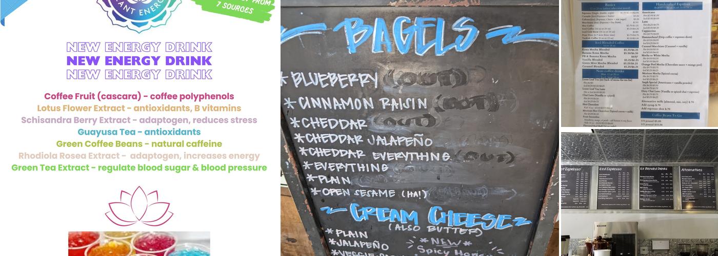 Blue Mug Coffee & Tea Menu