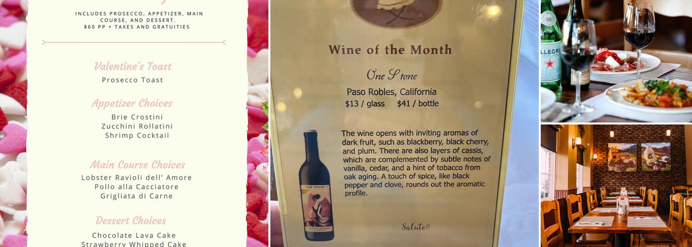 Mangia e Bevi, Ristorante Italiano Menu