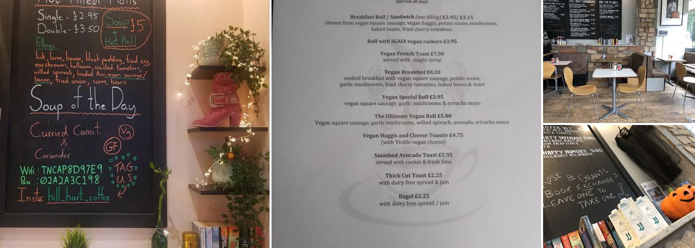 Hillhart Coffee Co Menu