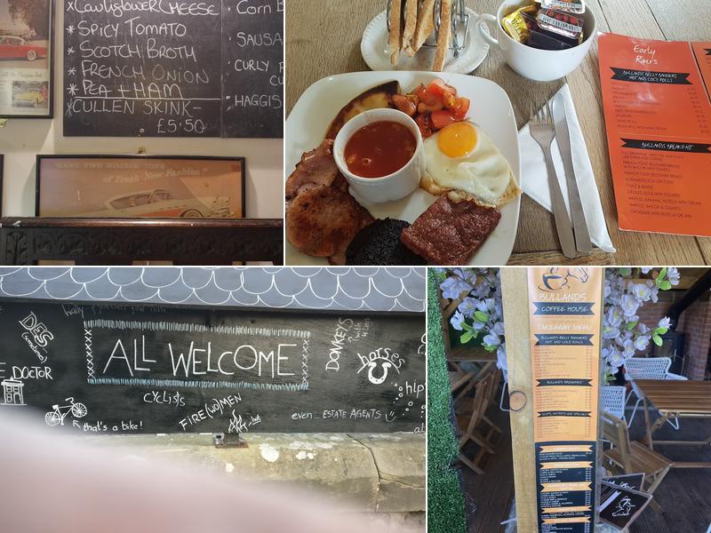 Bullands Coffee House Menu