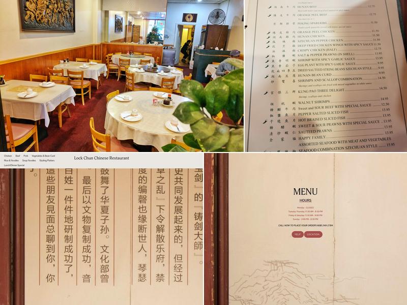 Lock Chun Restaurant Menu