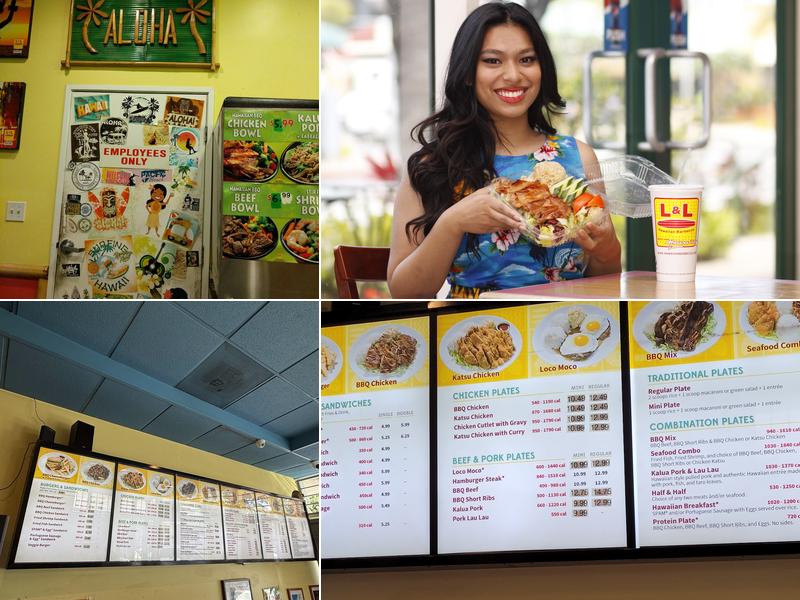 L&L Hawaiian Barbecue Menu