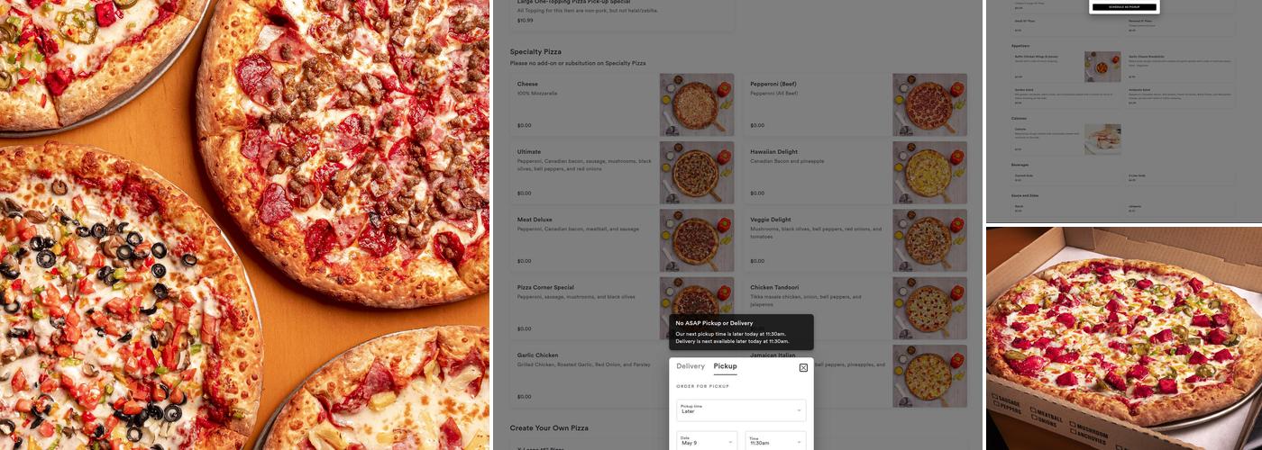 Pizza Corner Menu