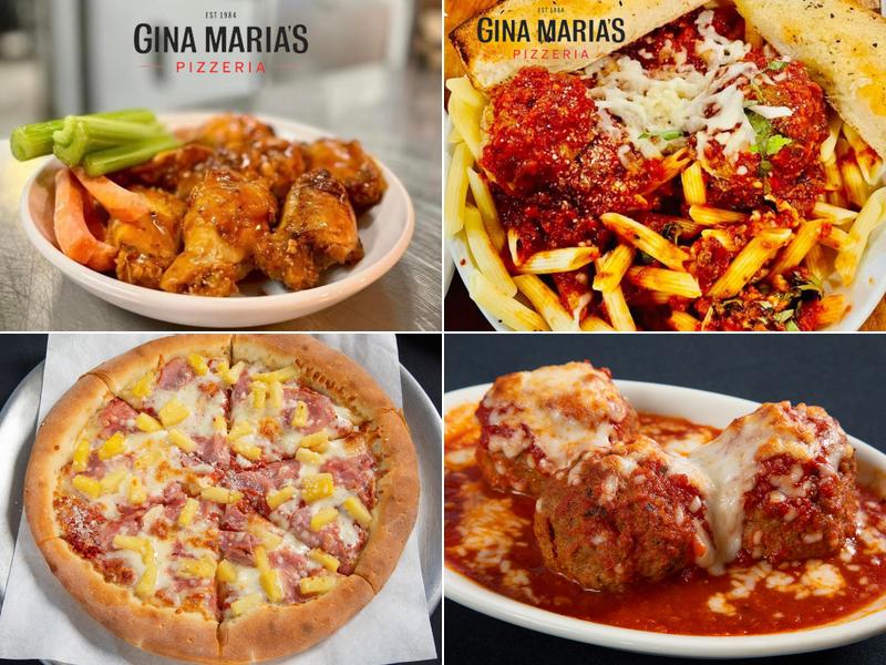 Gina Maria's Pizzeria Menu