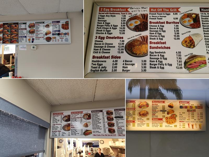 Imperial Burgers Menu