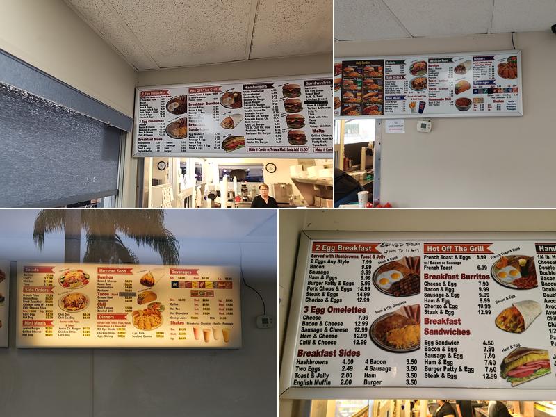 Imperial Burgers Menu