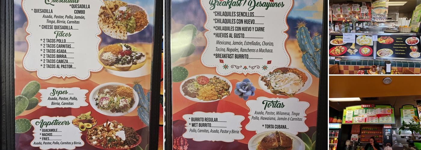 La Ranchera Mexican Food Menu