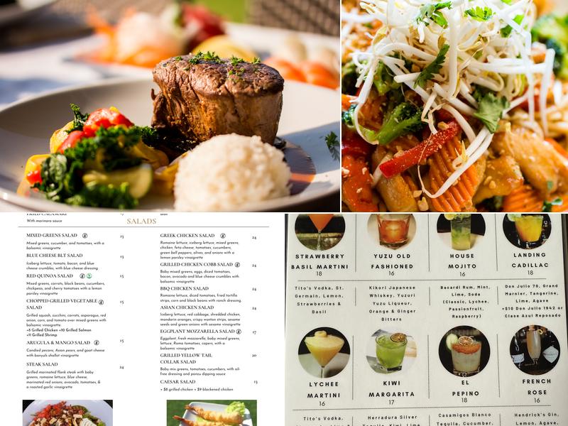 The Landing Grill & Sushi Bar Menu