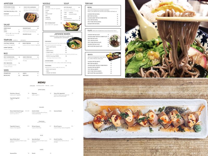 Nori Japanese Grill - THOUSAND OAKS Menu