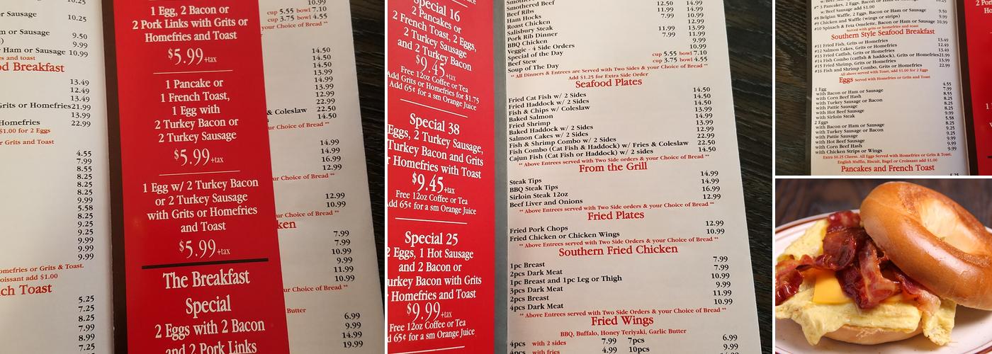 Brothers Menu