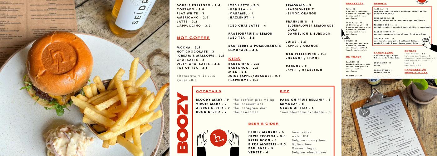 humble coffi co Menu