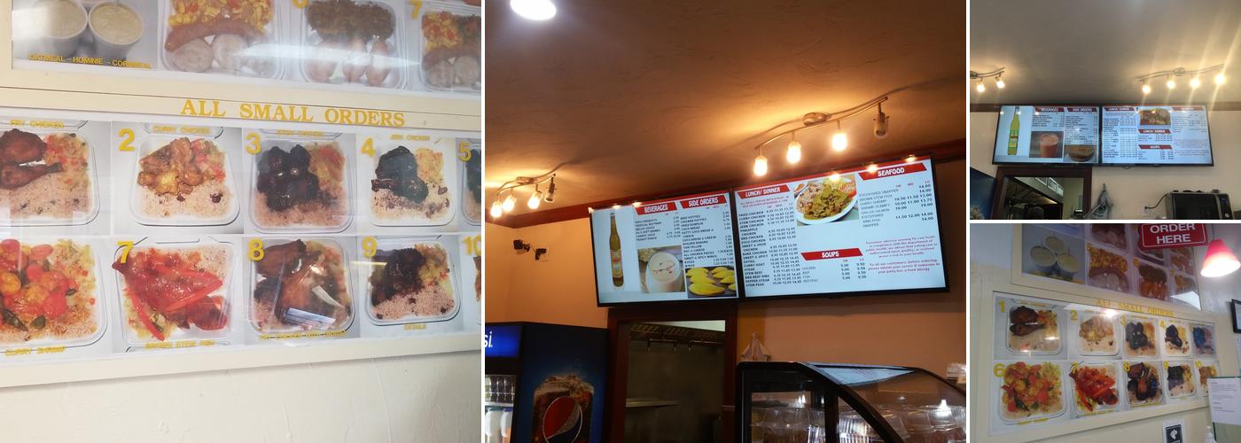 Only One Jamaican Restaurant Menu