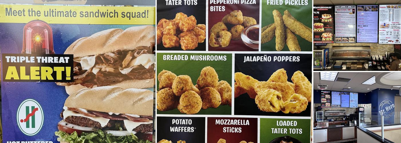 Mr. Hero Menu