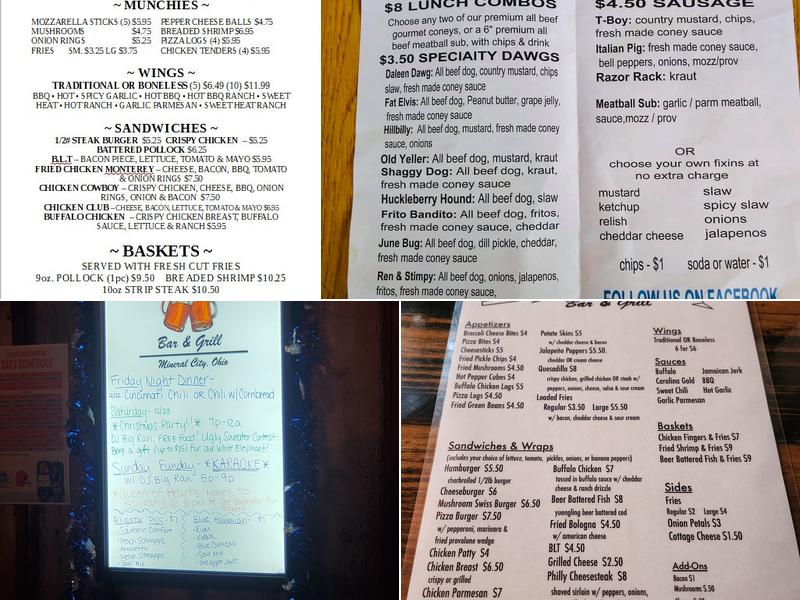 Drunken Uncle Menu
