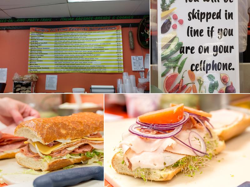 Luigi's Italian Delicatessen Menu