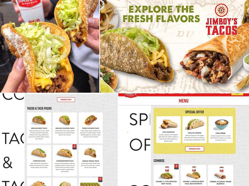 Jimboy's Tacos Menu