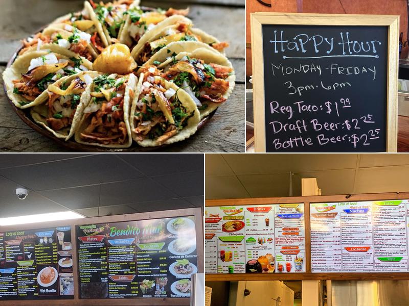 Taqueria Garibaldi Roseville Menu