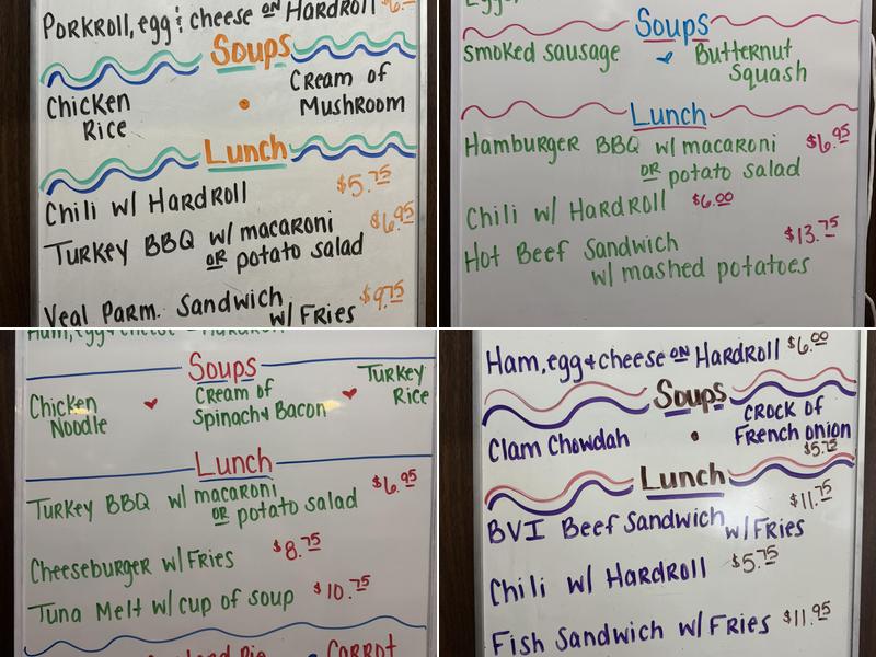 Meadowbrook Diner Menu