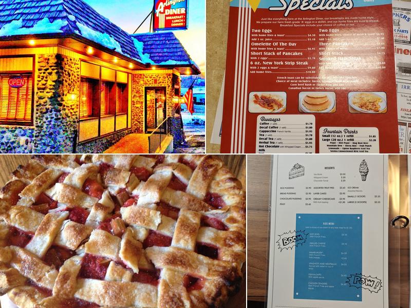 Arlington Diner Menu
