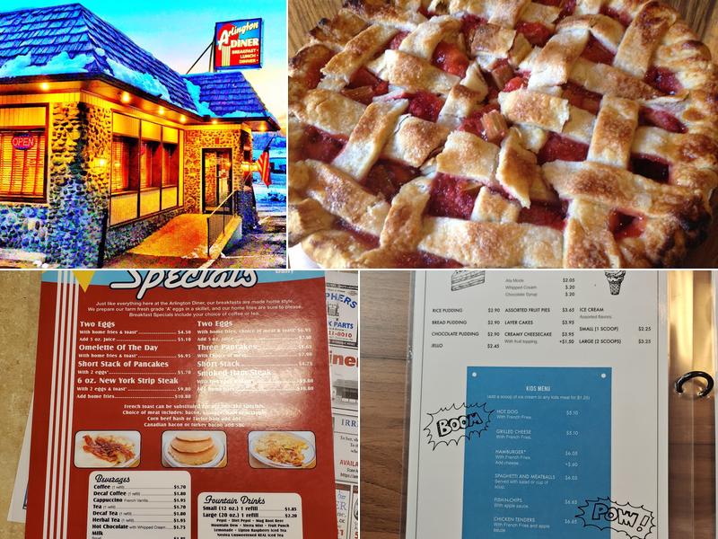 Arlington Diner Menu