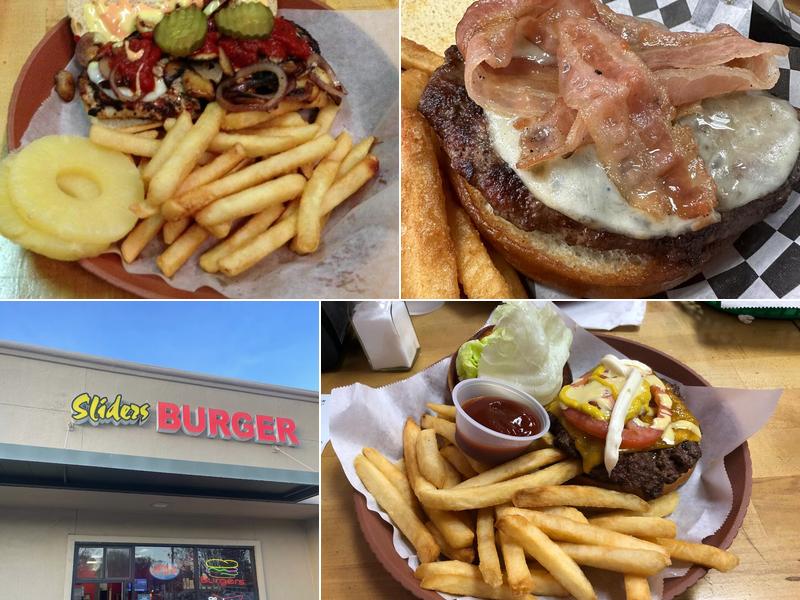 Sliders burger 1645 W San Carlos St, San Jose