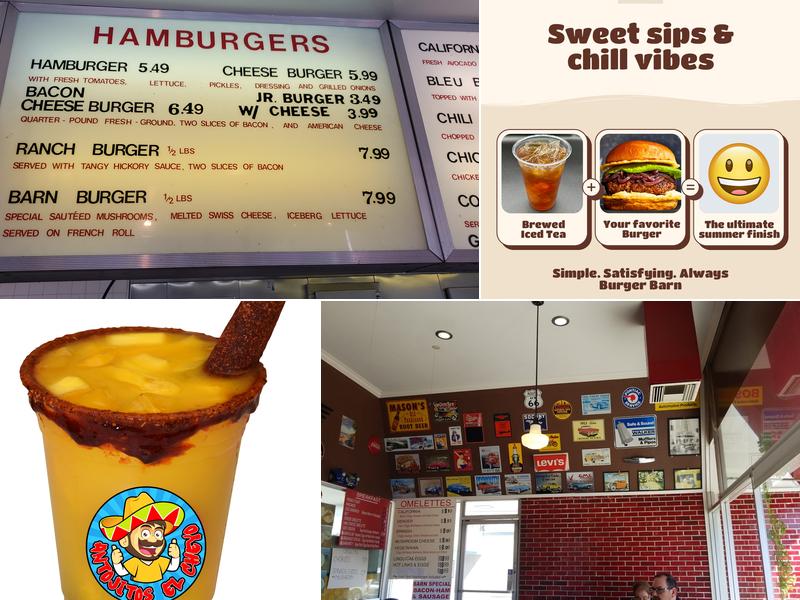 Burger Barn Menu