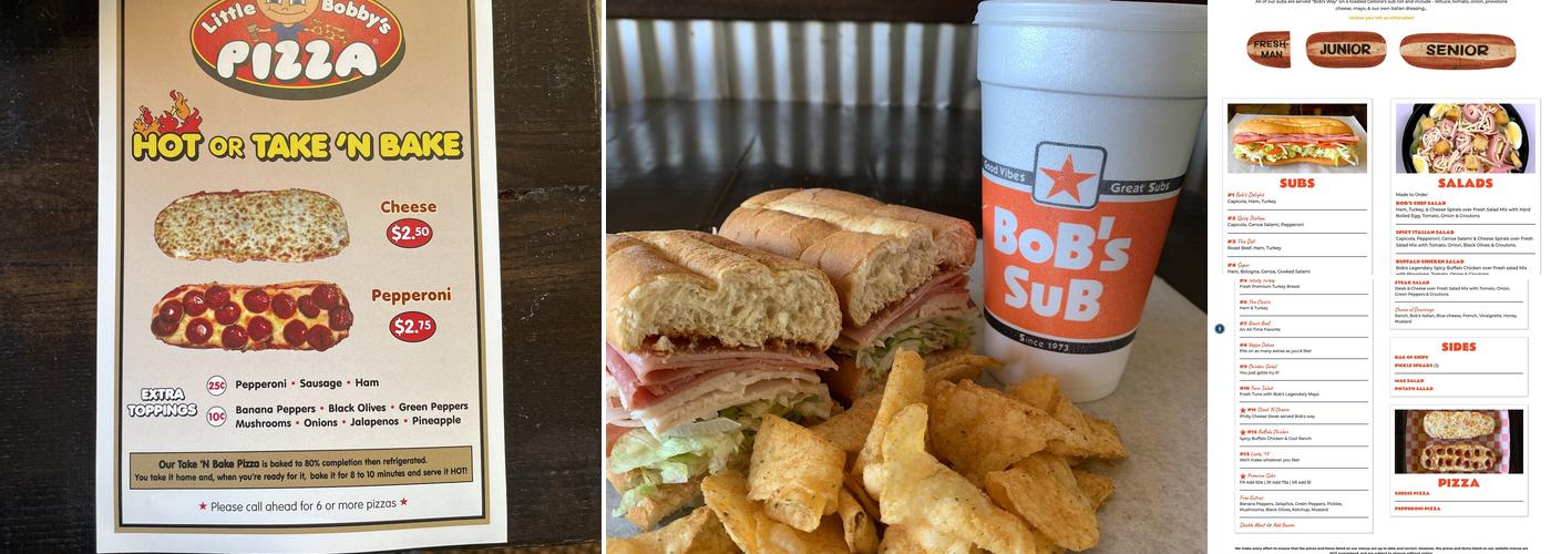 Bob's Sub Menu
