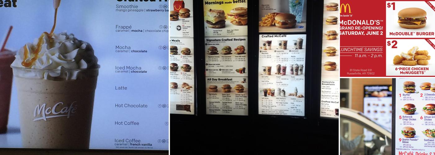 McDonald's Menu