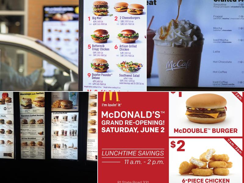 McDonald's Menu