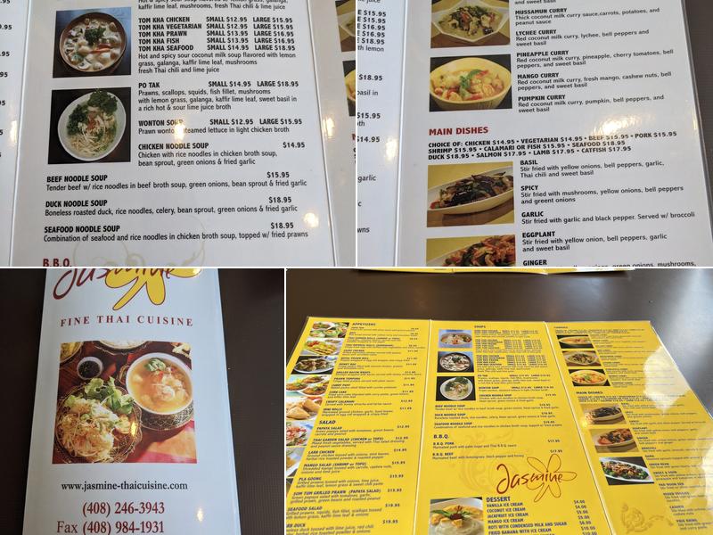 Jasmine Menu