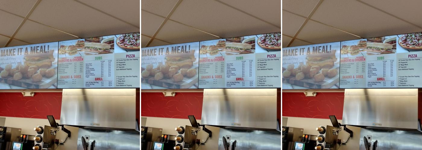 Speedway Menu