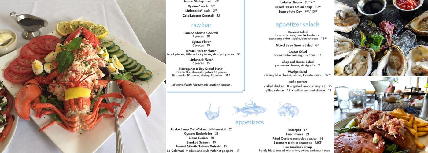 The Lobster Pot Menu