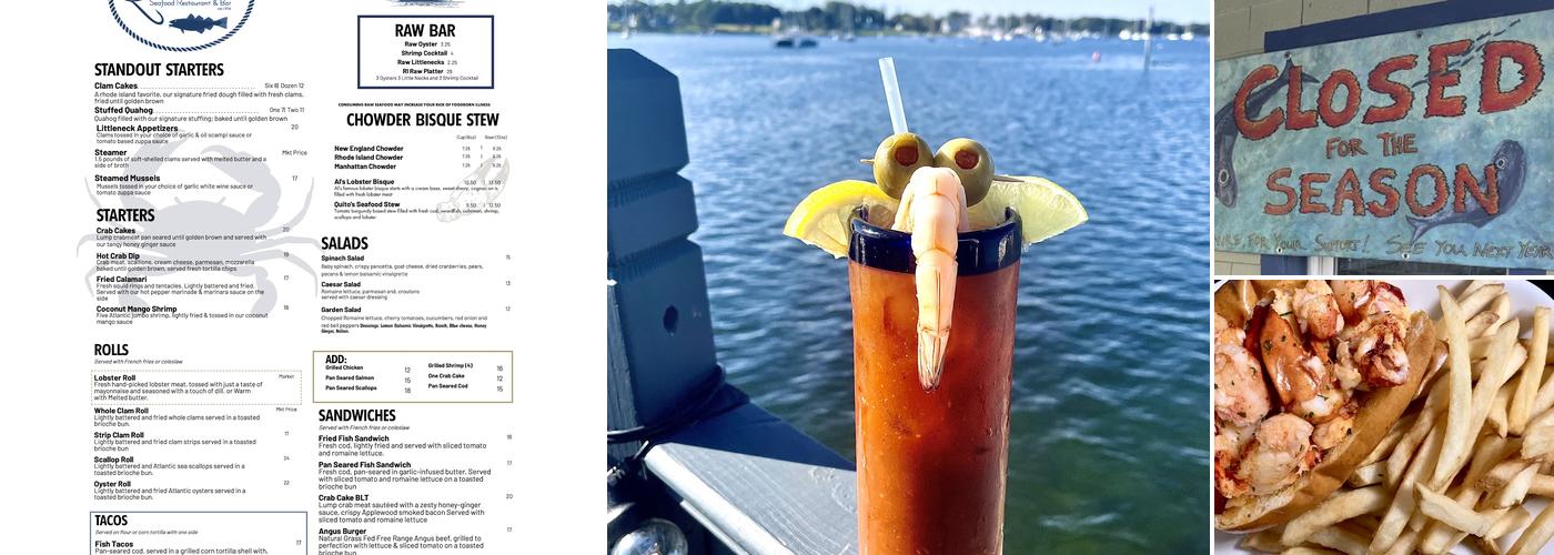 Quito's Restaurant and Bar Menu