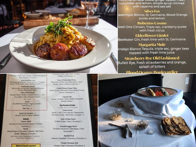 Roberto's Restaurant & Cafe Menu