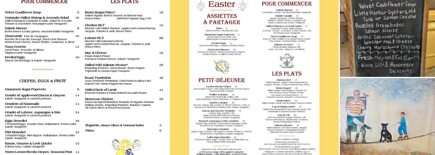 Le Central Menu