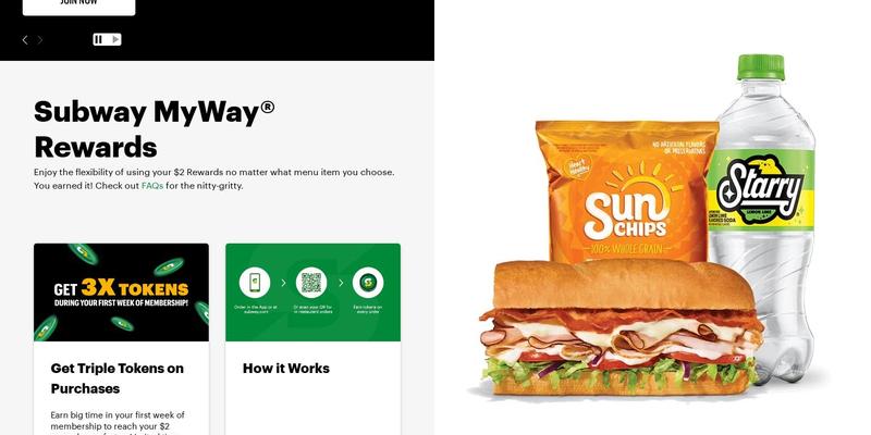 Subway Menu