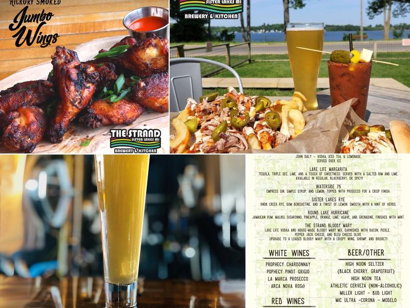 The Strand Brewery & Kitchen # Sister Lakes, Michigan Menu