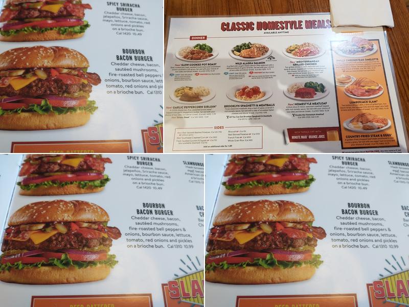 Denny's Menu