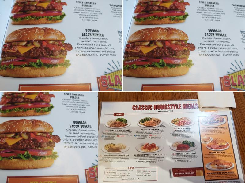 Denny's Menu