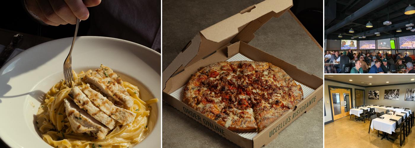 Uccello's Ristorante- Caledonia Menu