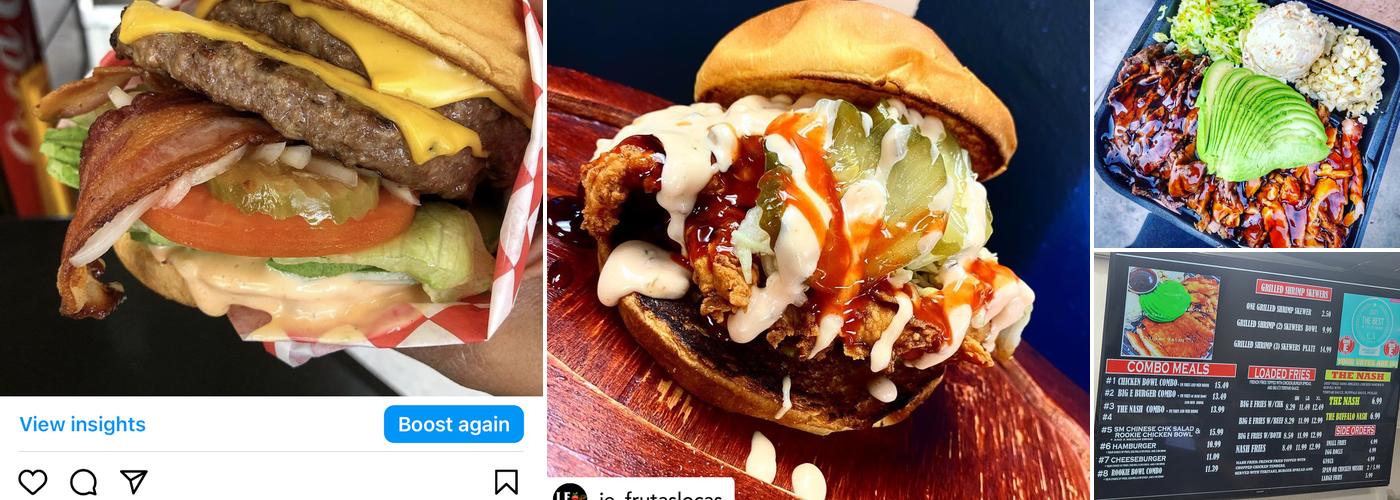 BIG E'S TERIYAKI & BURGERS Menu