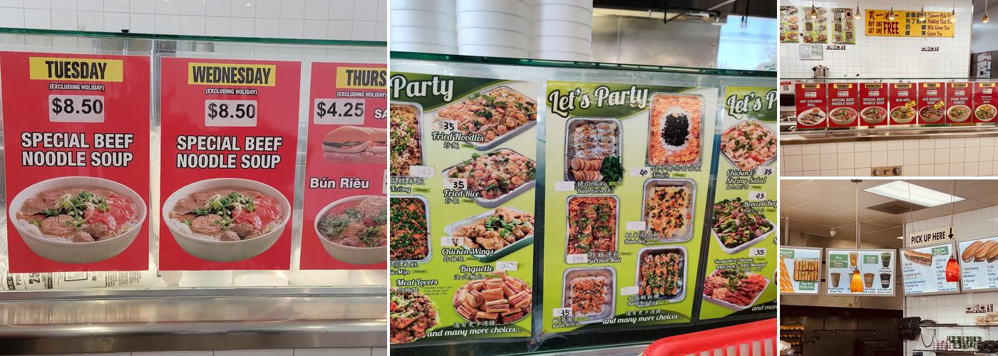 Banh Mi Che Cali Menu