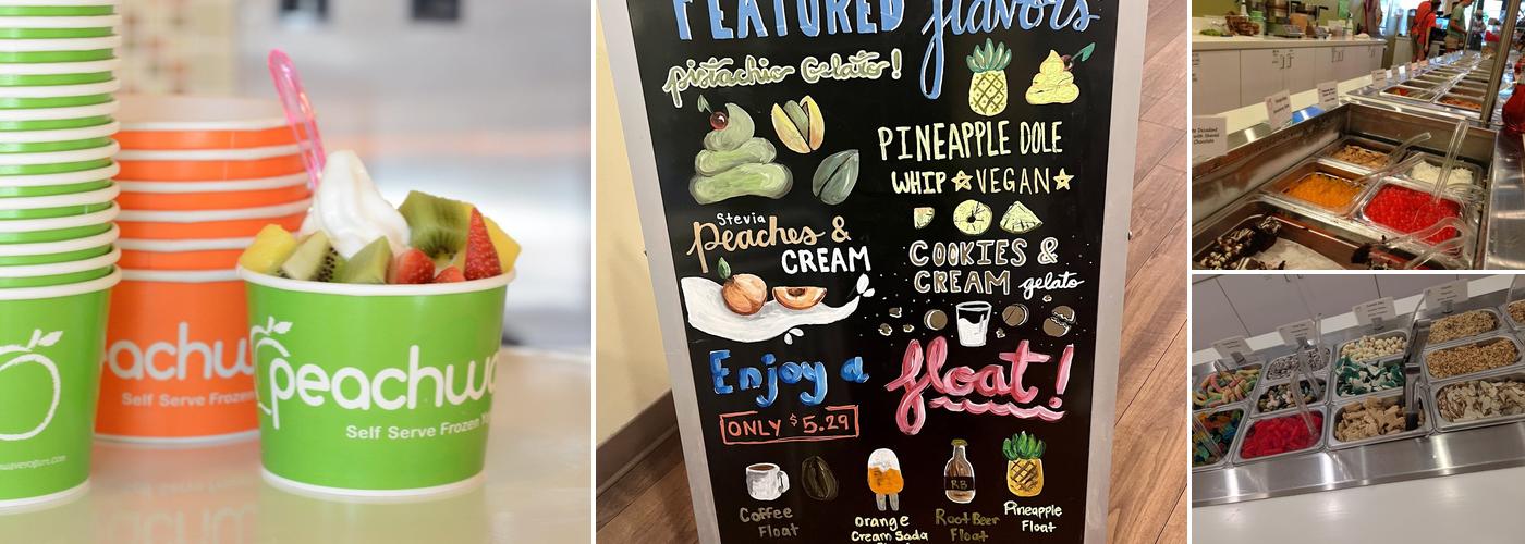 Peachwave Frozen Yogurt & Gelato Menu