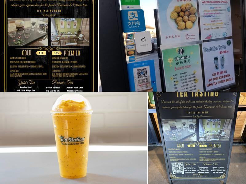 Tea Station Express Menu